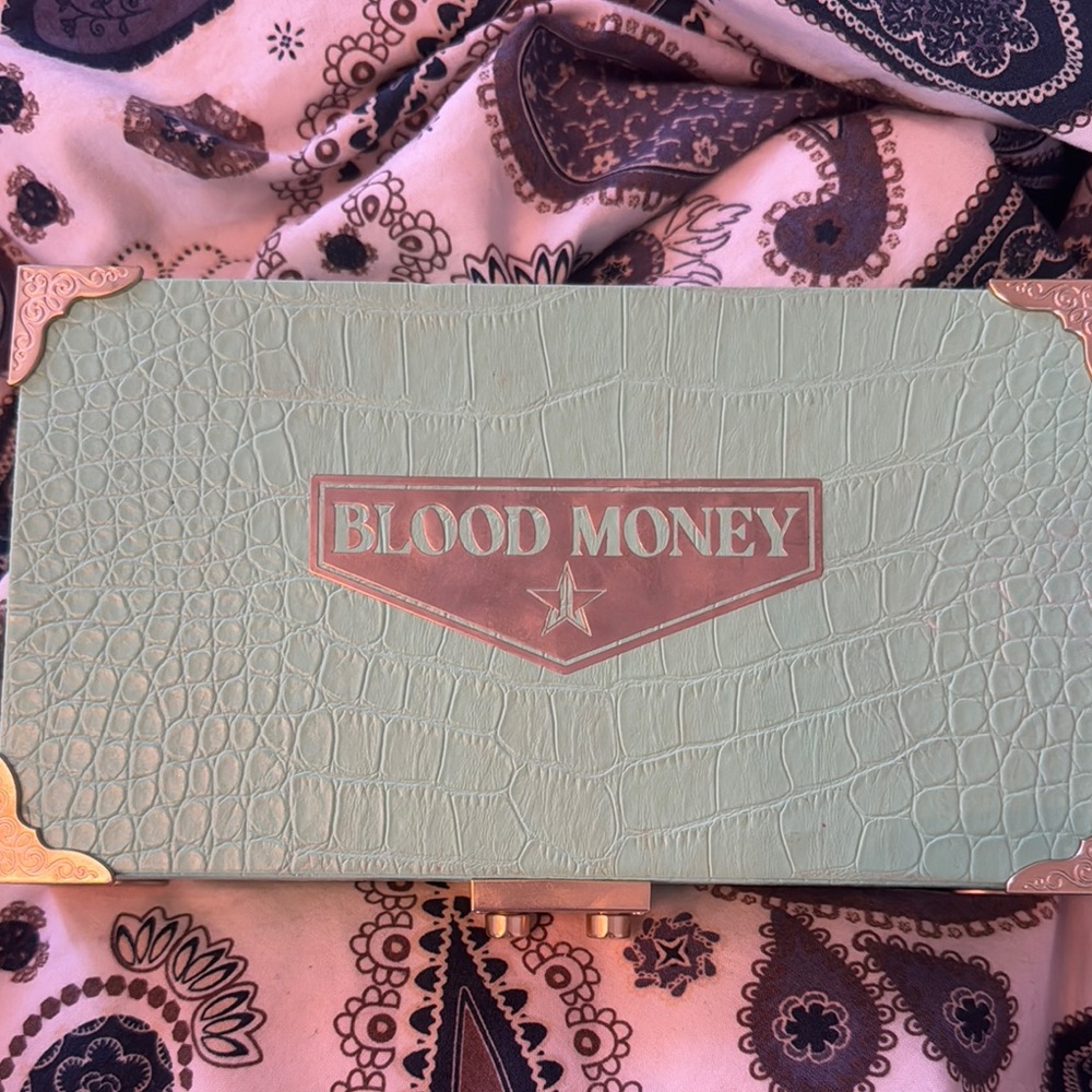 Jeffree Star Blood Money Eyeshadow Palette - Mint Green